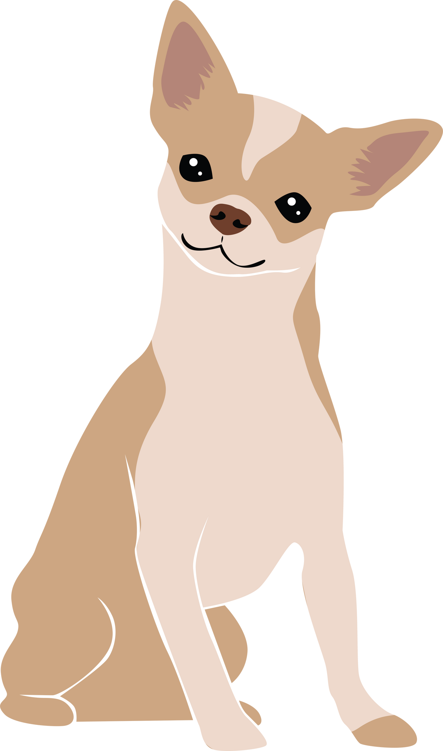Abstract chihuahua Clipart